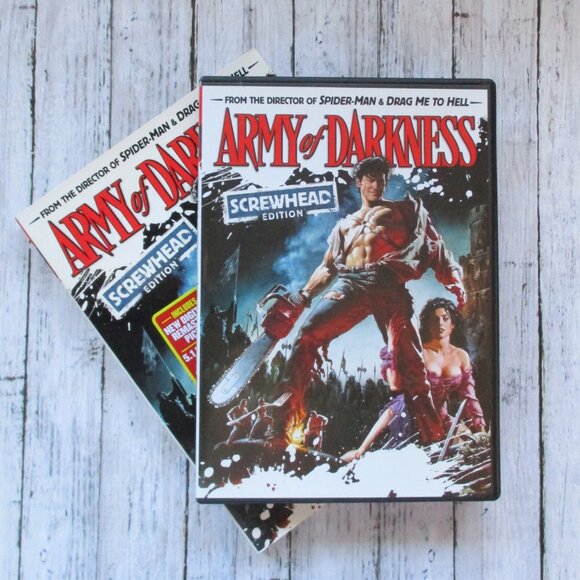 Army of Darkness Screwhead Edition DVD Movie Case Sleeve - Picture 2 of 5